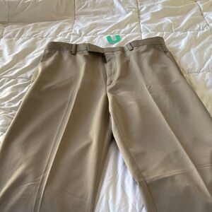 Claiborne Men's Khaki Straight-Leg Chinos in Tan